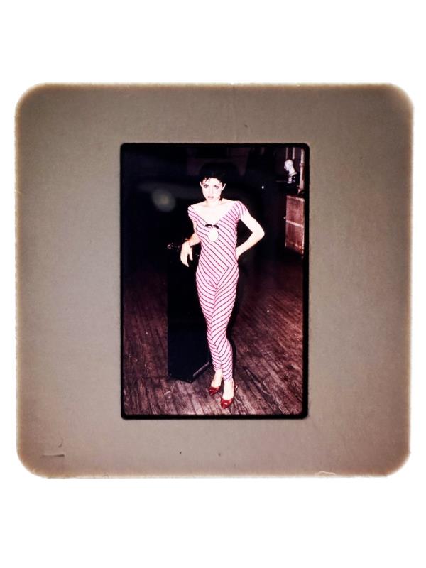 A photo of a young Madonna